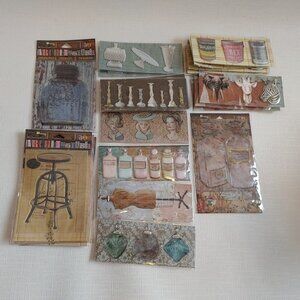 TEXTURED STICKERS Lot of  11 BNIP SEVEN GYPSIES Stickers
